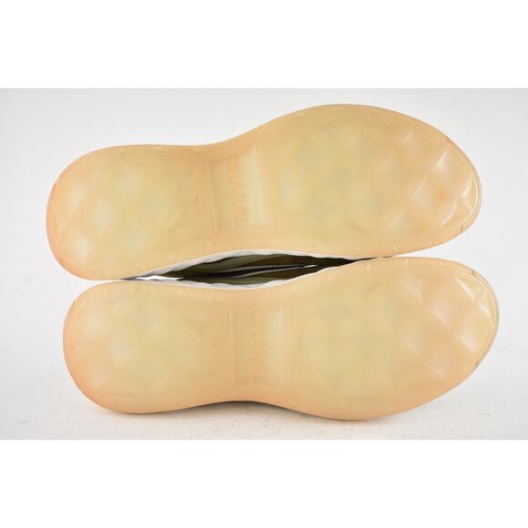 Chanel 19B Green Quilted Platform CC Logo High Top Trainer Sneaker Boot 44 11 - Picture 12 of 12